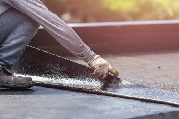 Professional Waterproofing technician working in Flourtown, PA
